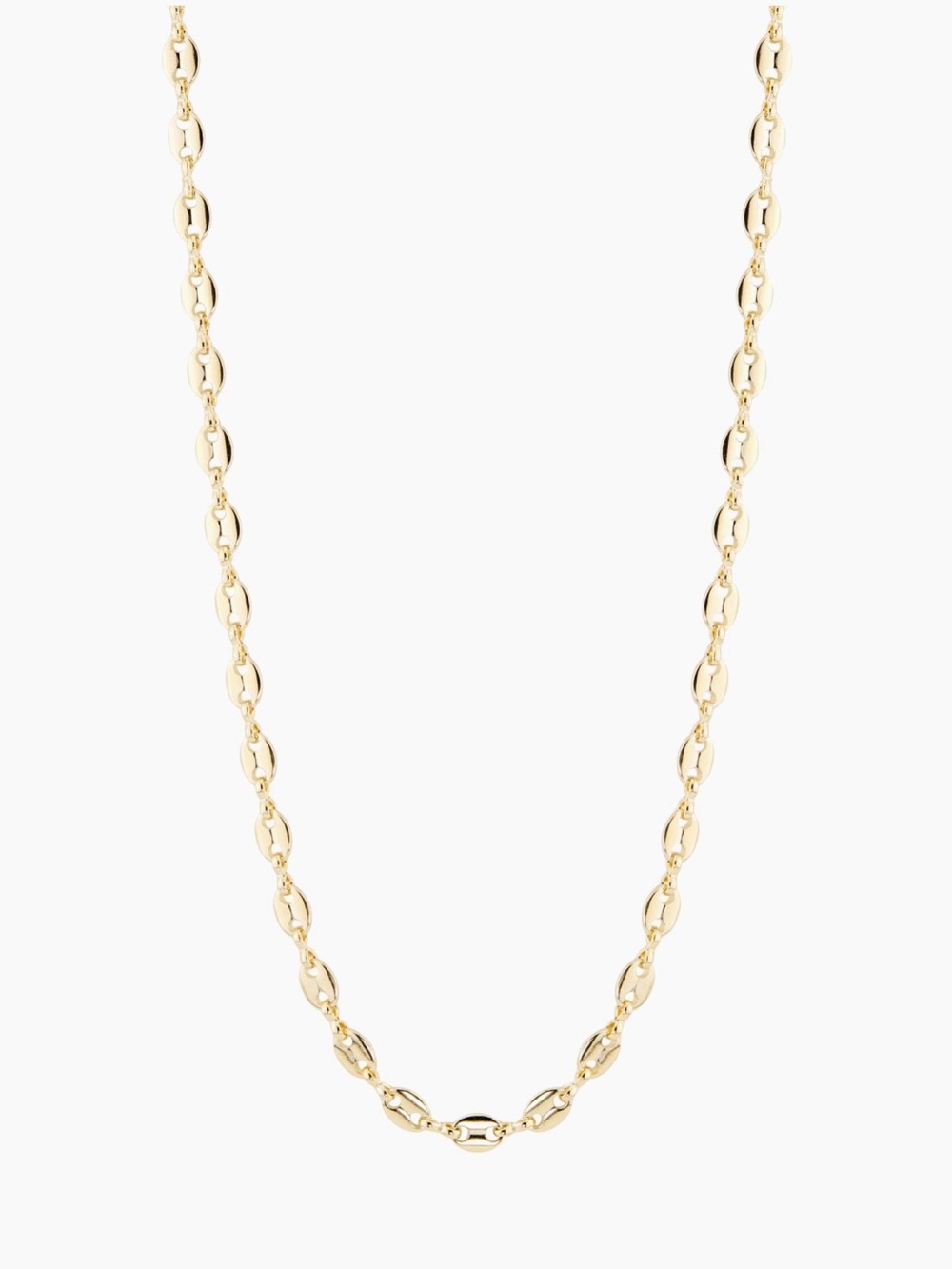 Jennifer Fisher 10k Gold Plated Medium Mariner Chain Necklace 60” - Picture 3 of 4